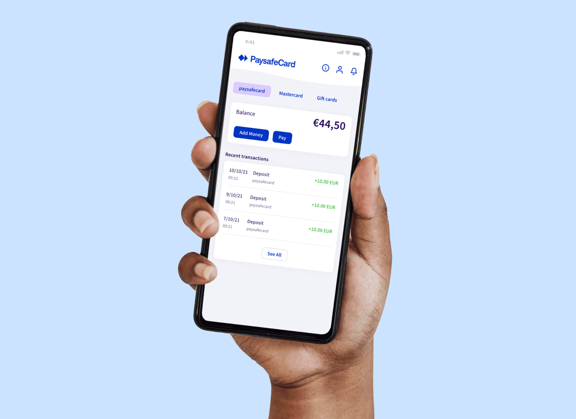 How to recharge SafetyPay Gift Card EUR