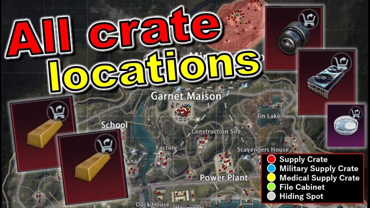 PUBG Mobile Metro Royale map highlighting Trade Shop vendor locations across Old Blockade Zone, Misty Port, and Arctic Base areas