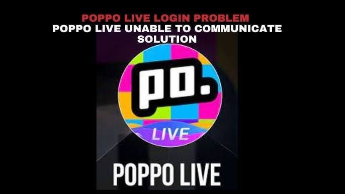 Poppo Live 應用程式中顯示的常見錯誤訊息