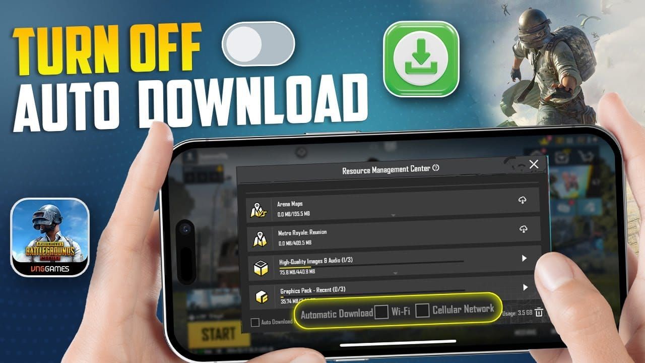 Ghid pentru descărcarea aplicației PUBG Mobile pe iOS pentru ștergerea cache-ului