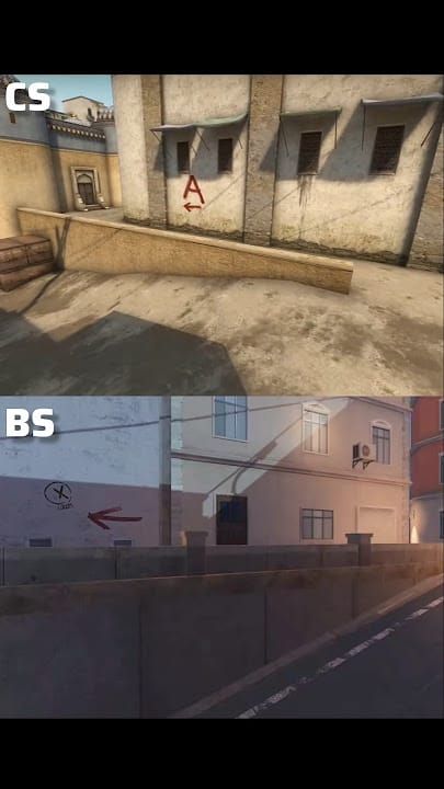 Blood Strike Search & Destroy map with bomb sites A and B