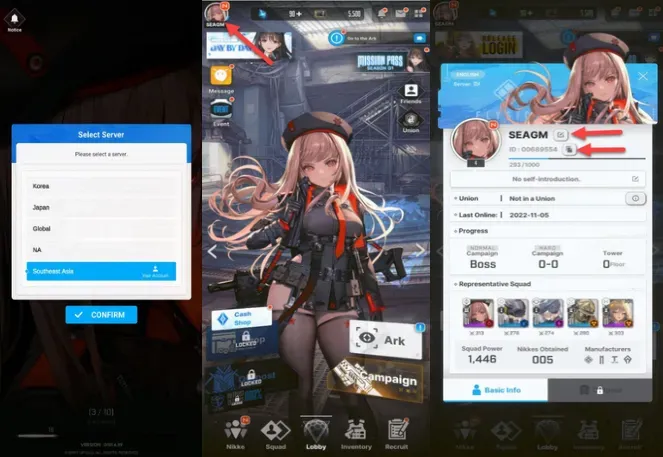 How to recharge Goddess of Victory NIKKE
