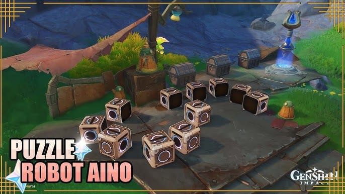 دليل مسار صناديق اليوم الأول في جزيرة أينو بجينشين