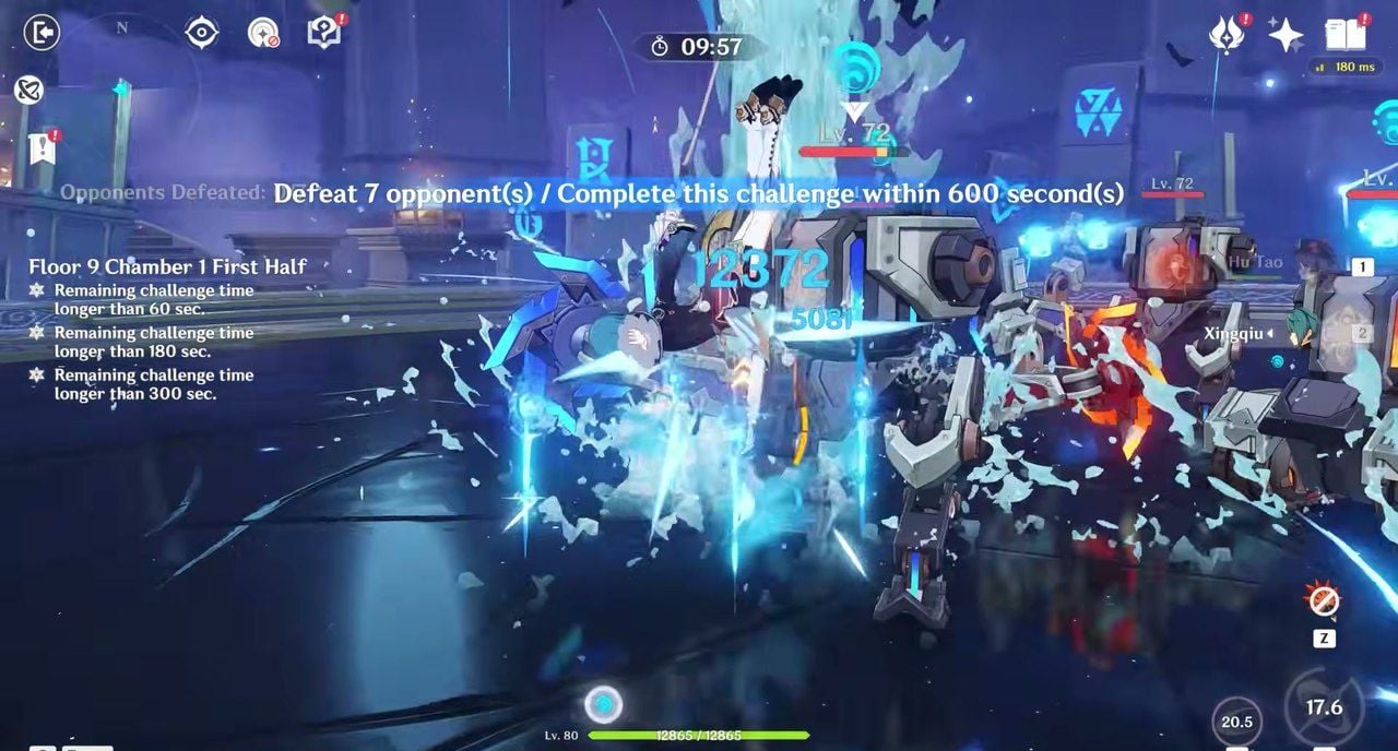الطابق التاسع من هاوية الحلزون في دليل بريموجيم Genshin Impact