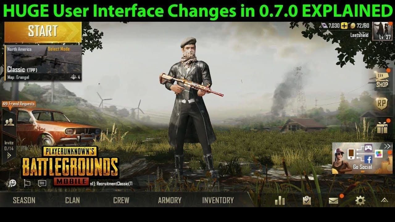 Interfața magazinului de abonamente din joc PUBG Mobile pentru Prime Plus