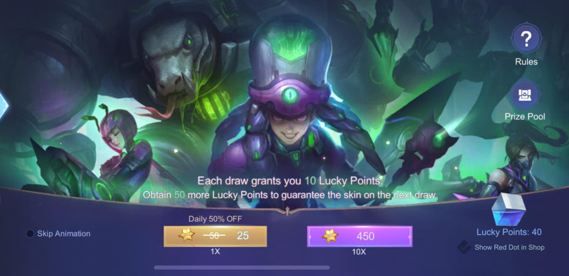 मोबाइल लेजेंड्स बैंग बैंग क्रिस्टल्स ऑफ ऑरोरा में मानक बनाम पहली दैनिक ड्रॉ की तुलना