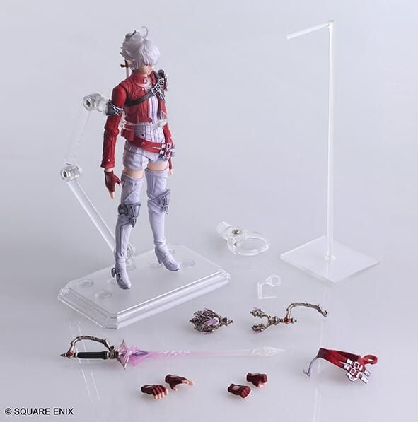 "Final Fantasy 14" "Akatsuki Blood Alliance" Alisa and Alphinaud BRING ARTS figures appear