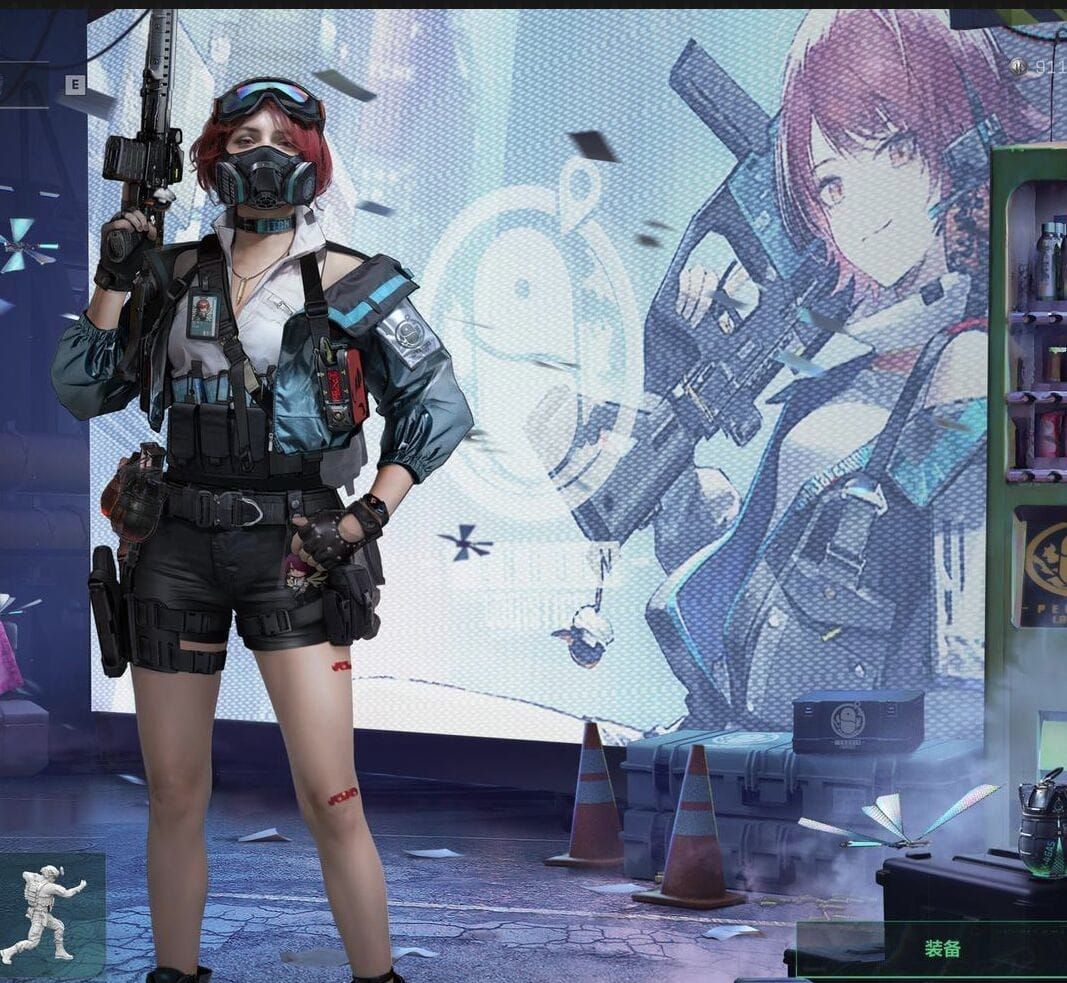 Skin Delta Force Arknights CAR-15 Amiya di toko