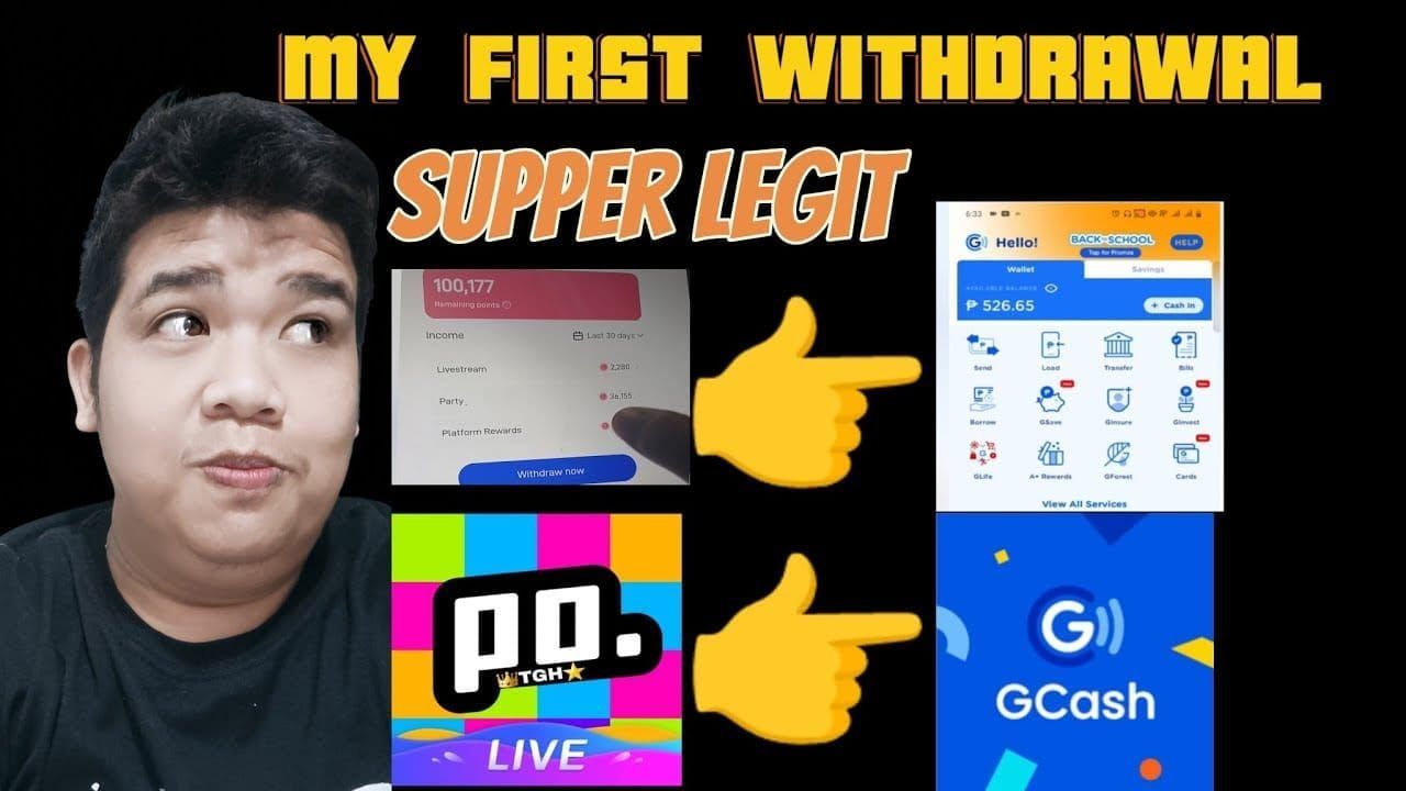 Poppo Live 菲律賓 Poppo Live Coins 購買介面顯示 GCash 支付選項和定價層級