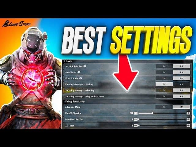 《血战》辅助瞄准界面显示野牛最佳设置:FOV 90,平滑度 5