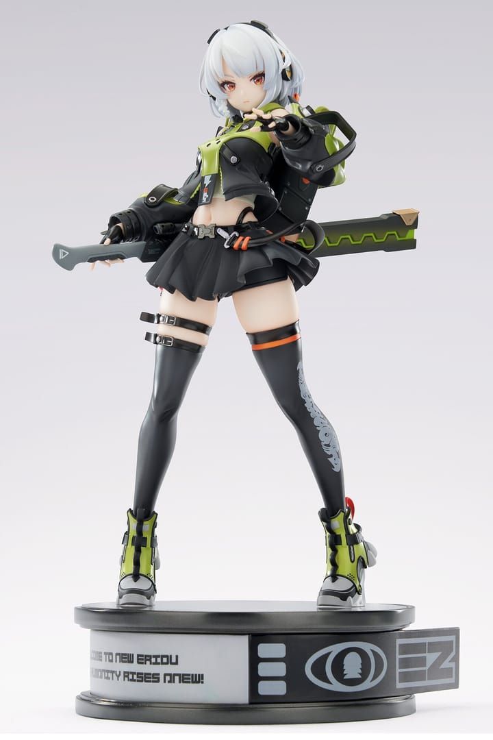 Premium Zenless Zone Zero character figures including Nicole Demara, Billy Kid, and Ellen Joe collectible statues