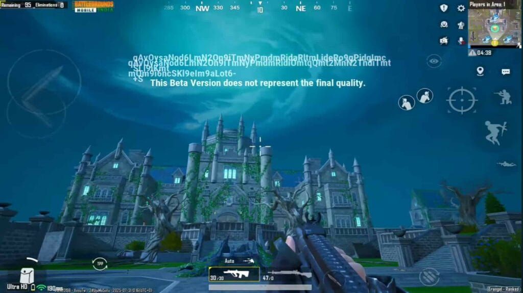 Magic Mirror Castle location on Erangel map in PUBG Mobile v4.0 Spooky Soiree