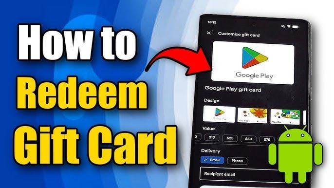 How to recharge Google Play Gift Card (AE)