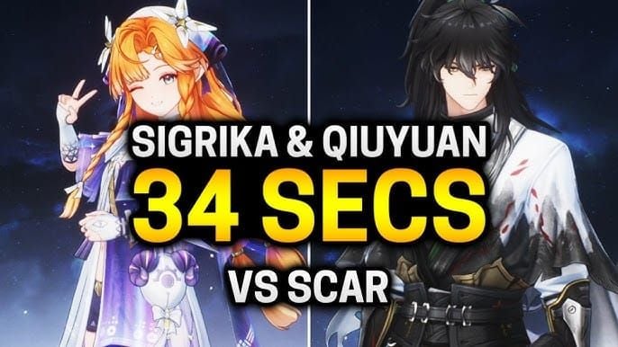 Гайд по команде Сигрики и Цююань для босса Сигиллум в Wuthering Waves