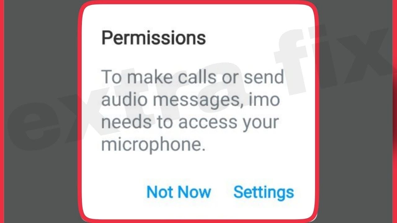 Android IMO app permissions interface for contacts