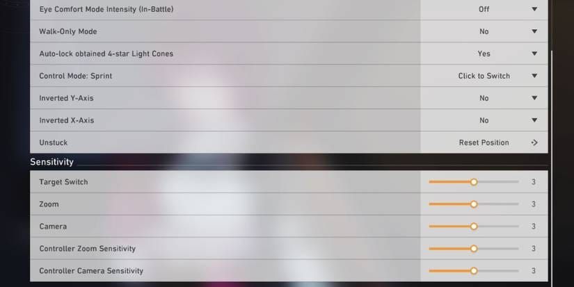 Honkai Star Rail controller configuration interface showing Xbox controller support options