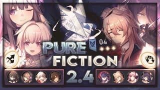 Captură de ecran cu rezultatele testelor echipei Jiaoqiu DoT în Honkai Star Rail Pure Fiction Wave 5