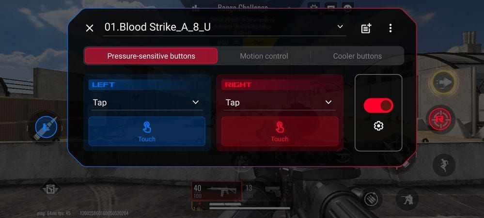 3D Secure authentication screen during Blood Strike payment showing additional security verification