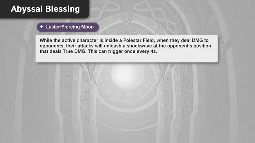 Luster-Piercing Moon blessing in the Genshin Impact 7.0 Spiral Abyss