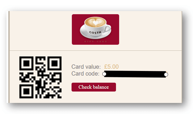 How to recharge Costa Coffee Cash e-Voucher (MY)