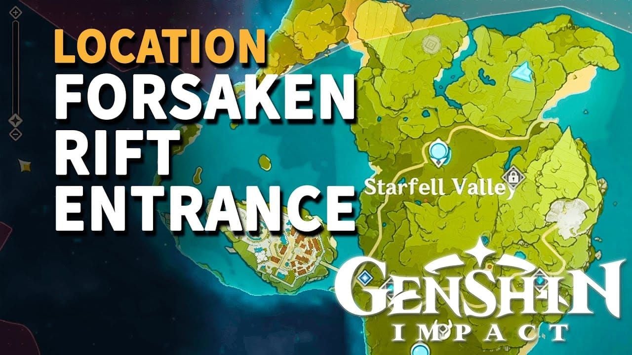 Peta Genshin Impact lokasi pertanian artifak dan bahan Durin
