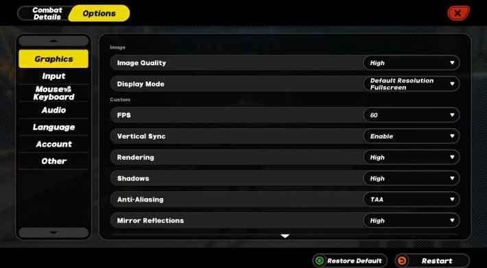 Conceptual design of equipment preset system for Zenless Zone Zero