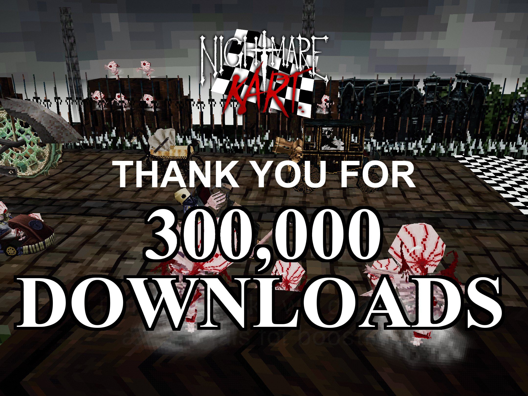 "Bloodborne Kart" downloads exceeded 300,000