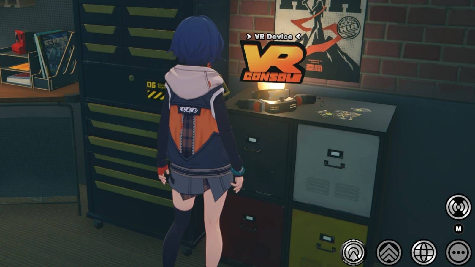 Zenless Zone Zero VR डिवाइस इंटरफ़ेस, चरित्र सामग्री के लिए खेती