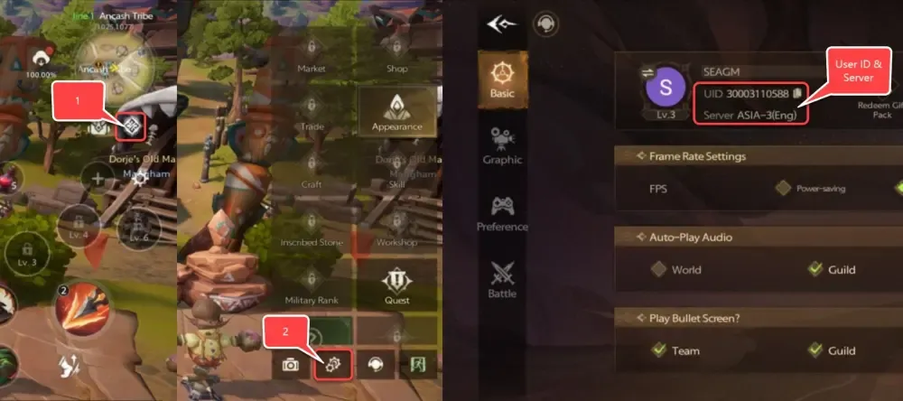 How to recharge Tarisland(LATAM)