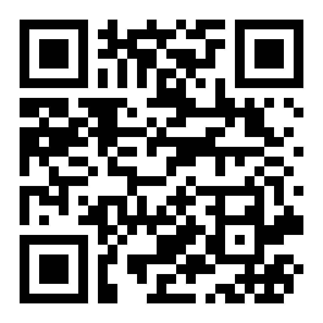 Chamet share profile interface with QR code and shareable link containing user ID