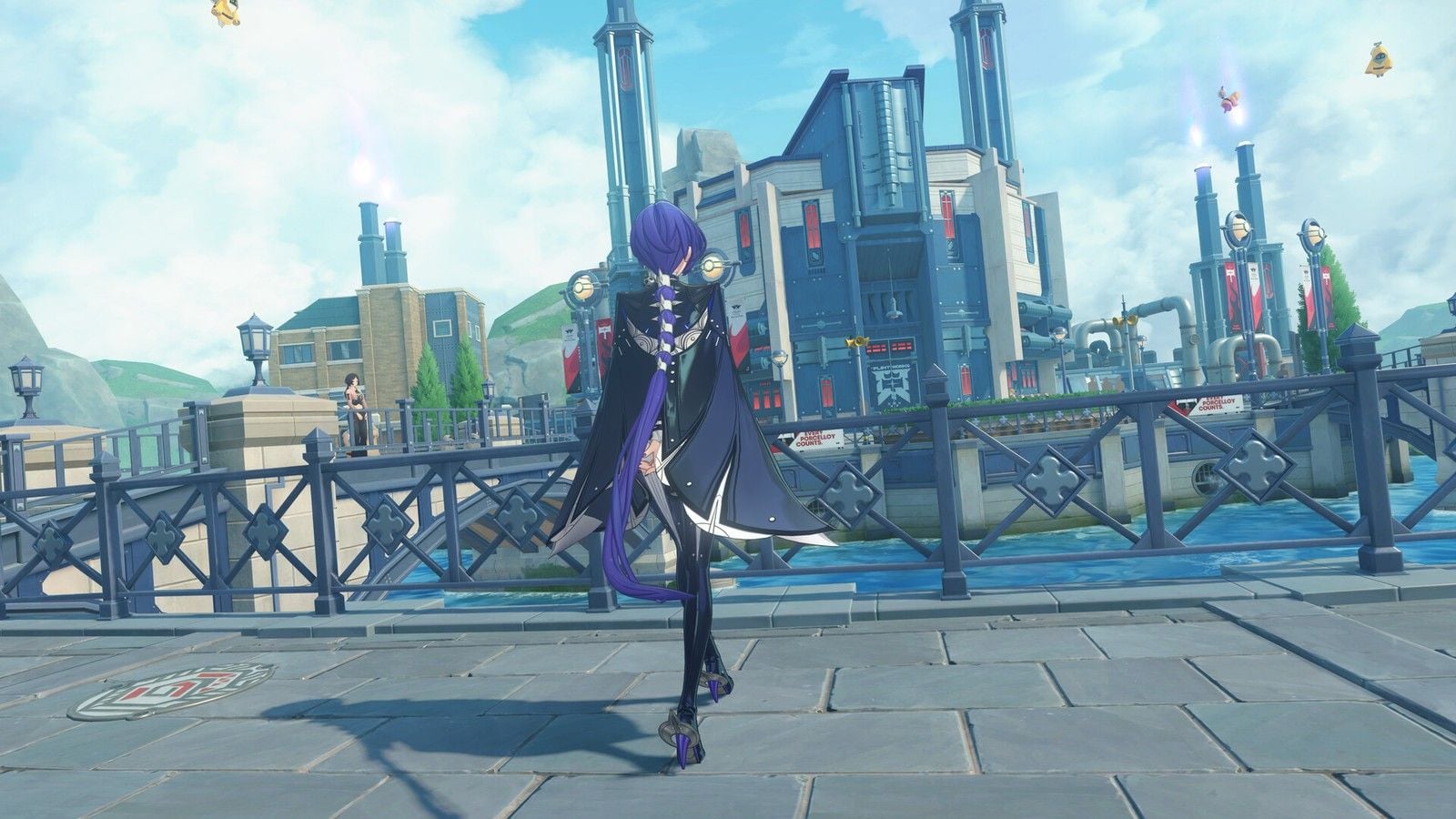 Alexandrina Sebastiane (Rina) walking through New Eridu