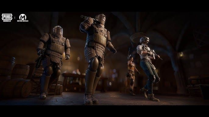 Mapa de PUBG Mobile Metro Royale Capítulo 28 Almacén con Cofres Fantasma visibles