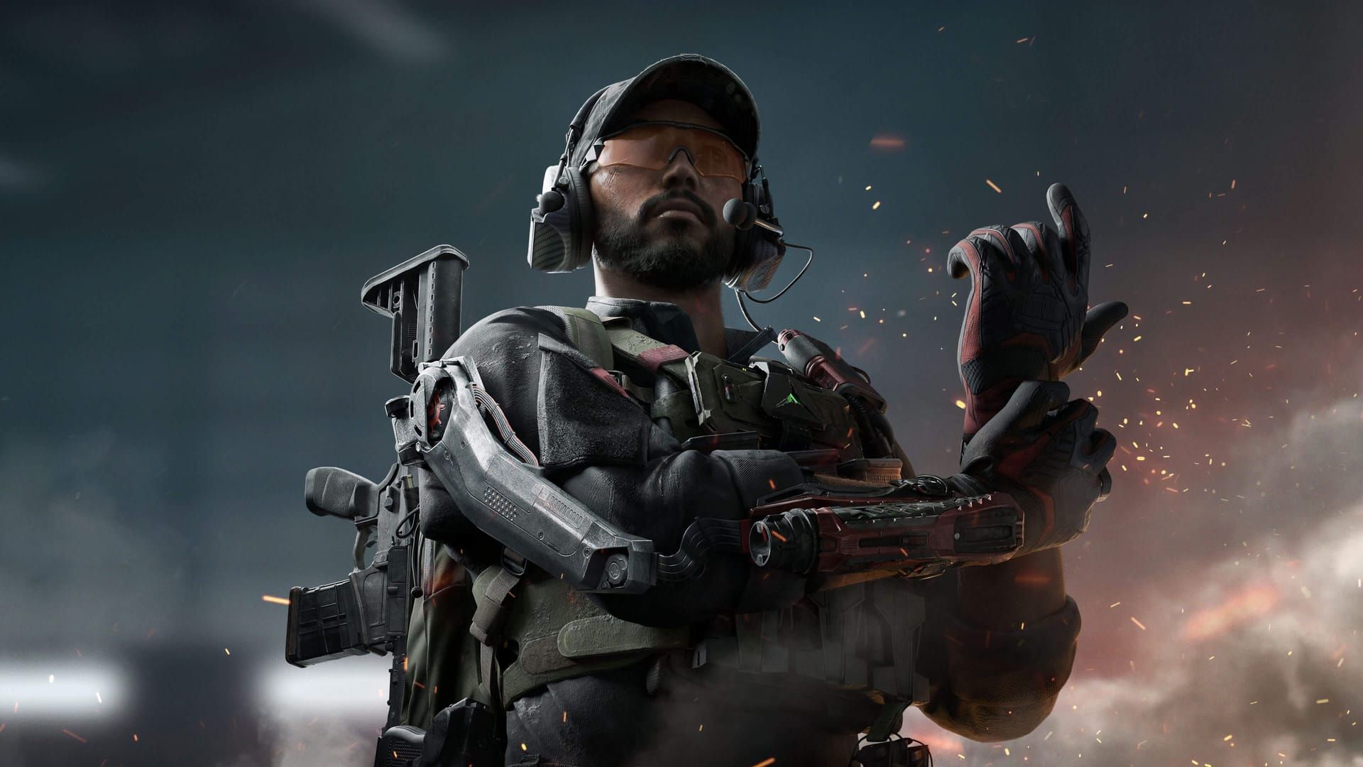 Operator kelas Delta Force Assault D-Wolf atau Nox beraksi