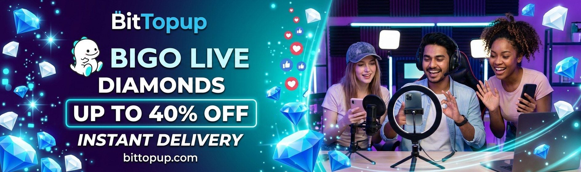 How to recharge game and live streaming products