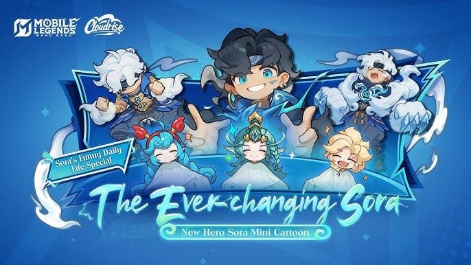 Mobile Legends Bang Bang 中的朔拉角色艺术图，展示了这位战士/刺客混合型英雄