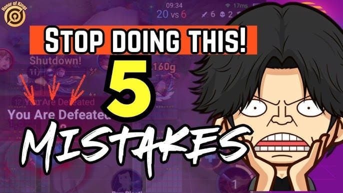 Ошибки при «леше» в Honor of Kings: Правильно против Неправильно