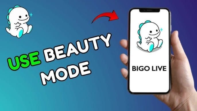 Comparison of BIGO Live skin smoothing effects at different intensity levels showing optimal vs excessive application