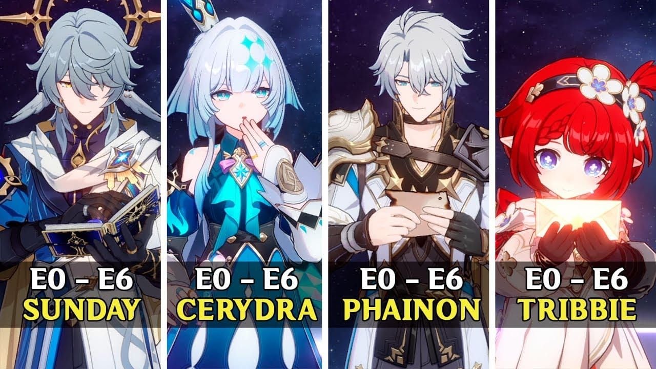 Cerydra and Phainon character pairing showcase