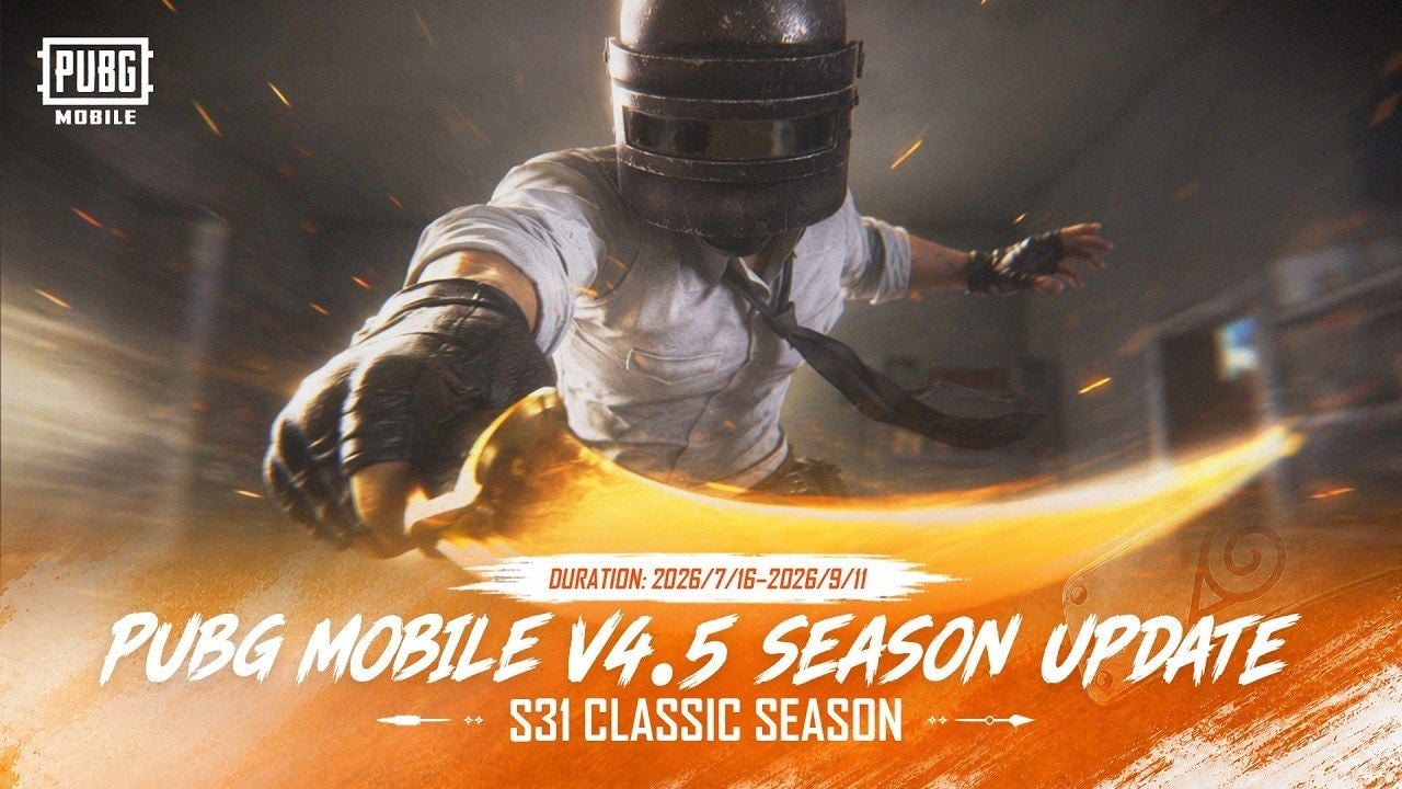 PUBG Mobile सीजन 31 क्लासिक सीजन रैंक रीसेट डेट्स July to September 2026