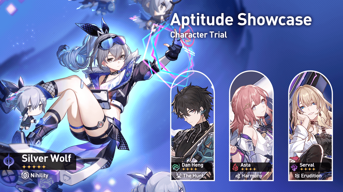 Honkai Star Rail budget team characters including Serval, Dan Heng, Asta and Lynx