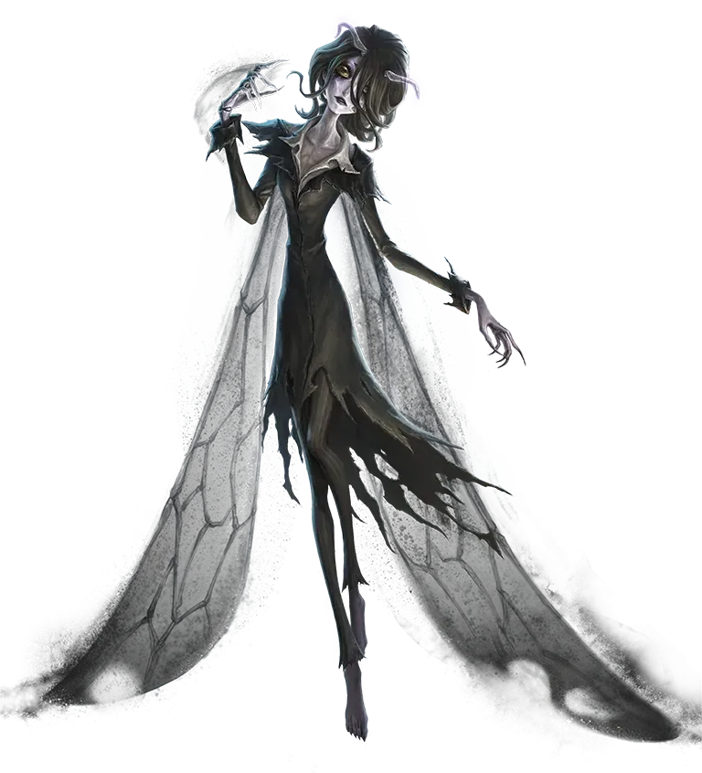 Karakter hunter Identity V Queen Bee Melly Plinius dengan desain dan kemampuan bertema lebah yang khas