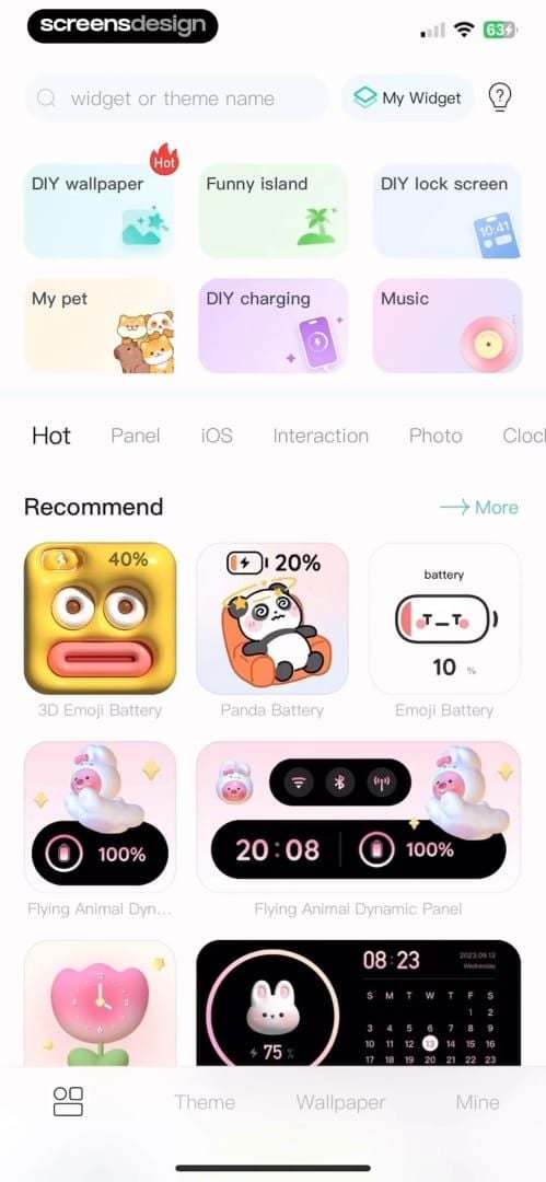 Captura de tela do guia da tela inicial do app MICO Live com acesso às configurações de transmissão