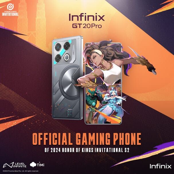 Honor of Kings running on Infinix GT 20 Pro showing 120 FPS performance