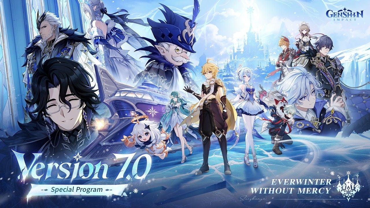 Program specjalny wersji 7.0 Genshin Impact – postacie ze Snezhnayi: Podróżnik, Odette, Alyosha i Mitya