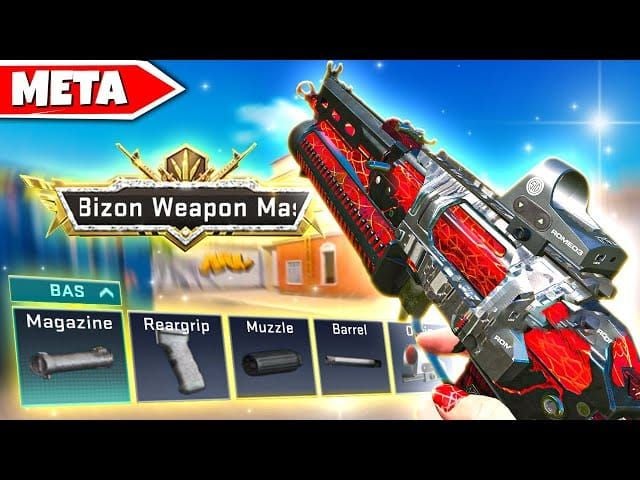 32발 R.I.P 드럼 및 반동 그리프를 포함한 블러드 스트라이크 비존 SMG 최적 부착물