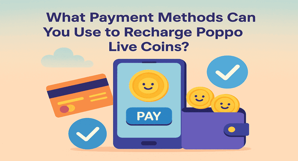Poppo Live secure credit card payment interface with https encryption