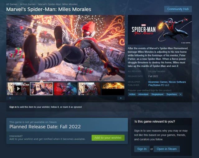 How to recharge Marvel's Spider-Man: Miles Morales (Steam)