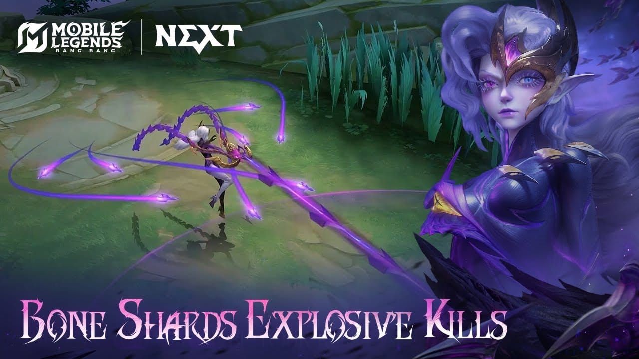 Obsidia's Bone Shard energy system interface in Mobile Legends