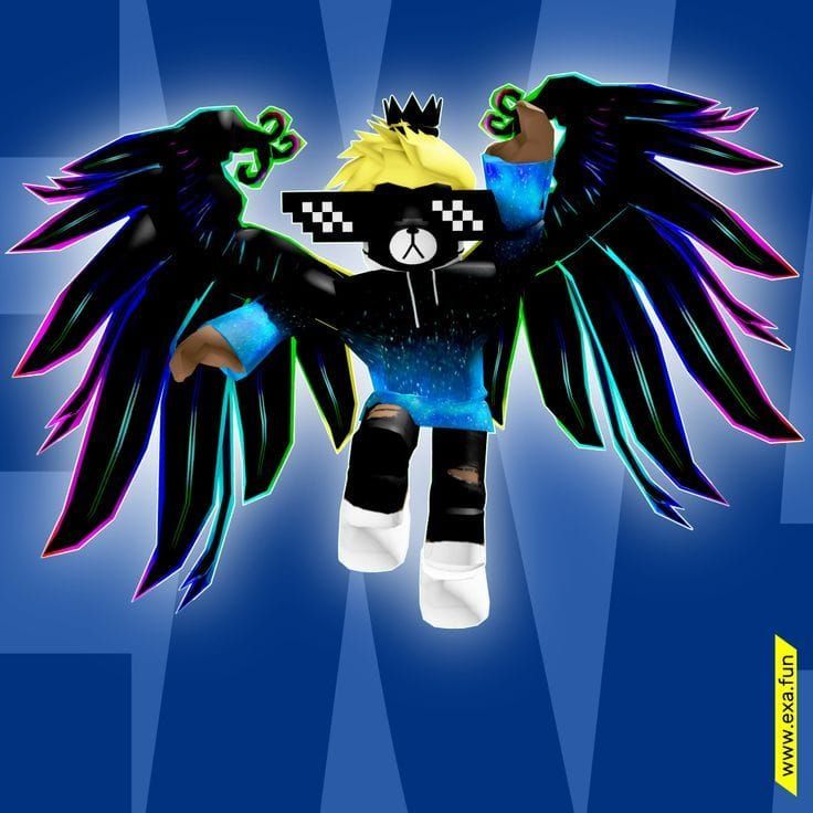 Avatar Roblox Fantezie Eterică cu aripi și pelerine