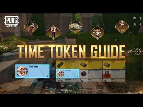 PUBG Mobile Token-Ökonomie-Interface, das die Token-Anzahl und Verkaufsautomaten-Optionen zeigt
